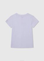 blanco playera con logo estampado Pepe Jeans 06X41455 chica - Imagen 2