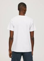 blanco playera con logo estampado Pepe Jeans 06X4974 hombres - Imagen 4