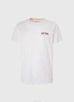 blanco playera con logo estampado Pepe Jeans 06X4978 hombres - Imagen 5
