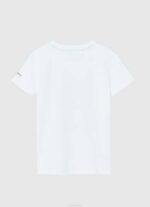 blanco playera con logo y bandera Pepe Jeans 06X41609 chico - Imagen 2