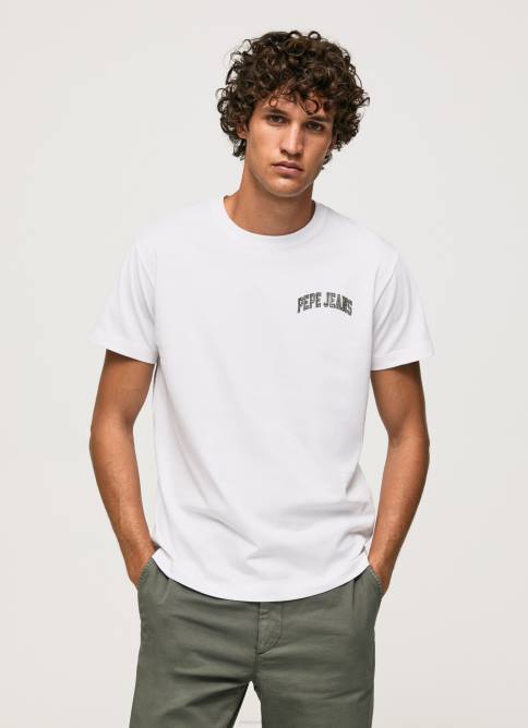 blanco_playera_de_algodon_de_alta_densidad_con_logo_pepe_jeans_06x4919_hombres.jpg blanco playera de algodón de alta densidad con logo Pepe Jeans 06X4919 hombres - Imagen 1