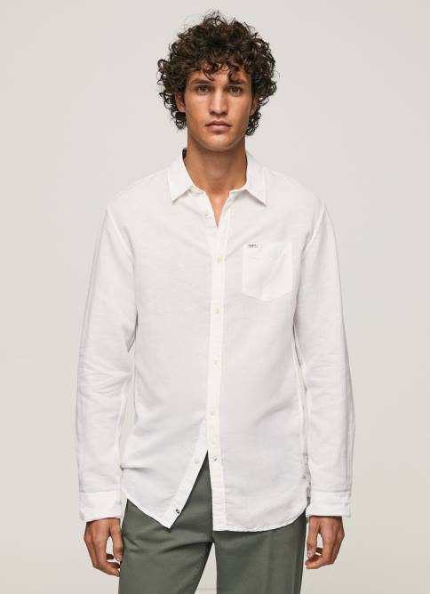 blanco_playera_de_manga_larga_parker_pepe_jeans_06x41073_hombres.jpg blanco playera de manga larga parker Pepe Jeans 06X41073 hombres - Imagen 1