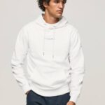 blanco suéter con capucha Pepe Jeans 06X4910 hombres