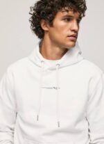 blanco suéter con capucha Pepe Jeans 06X4910 hombres - Imagen 3