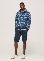 blanco suéter con estampado de camuflaje Pepe Jeans 06X4879 hombres - Imagen 2