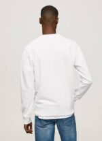 blanco suéter con logo de bandera Pepe Jeans 06X4899 hombres - Imagen 4