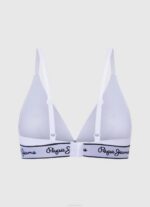 blanco sujetador de algodón elástico Pepe Jeans 06X4540 mujer - Imagen 2