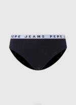 blanco tanga clásica con logo estampado Pepe Jeans 06X4541 mujer - Imagen 4