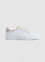 blanco tenis básicos con bandera de Kenton Pepe Jeans 06X4593 mujer
