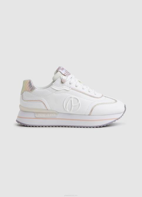 blanco_tenis_basicos_rusper_charm_pepe_jeans_06x4599_mujer.jpg blanco tenis básicos Rusper Charm Pepe Jeans 06X4599 mujer - Imagen 1