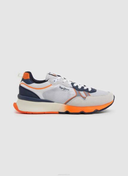 blanco tenis brit pro neon combinados Pepe Jeans 06X41221 hombres