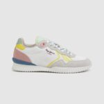 blanco tenis holland de malla Pepe Jeans 06X4605 mujer
