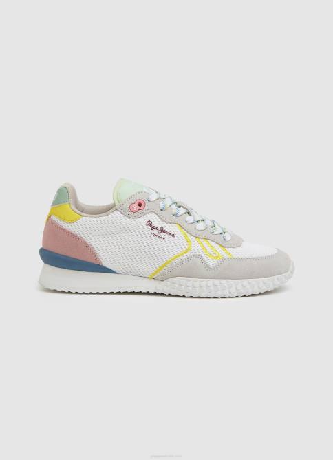 blanco_tenis_holland_de_malla_pepe_jeans_06x4605_mujer.jpg blanco tenis holland de malla Pepe Jeans 06X4605 mujer - Imagen 1