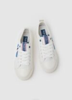 blanco tenis vulcanizados con bandera allen Pepe Jeans 06X41562 chico - Imagen 2