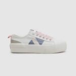blanco tenis vulcanizados con bandera allen Pepe Jeans 06X4620 mujer
