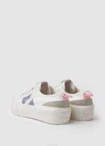 blanco tenis vulcanizados con bandera allen Pepe Jeans 06X4620 mujer - Imagen 4