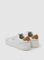 blanco zapatillas adams basic de piel Pepe Jeans 06X4585 mujer - Imagen 4
