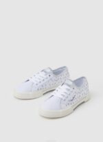 blanco zapatillas básicas brady shine Pepe Jeans 06X41323 chica - Imagen 3