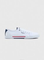 blanco zapatillas brady basicas Pepe Jeans 06X41242 hombres