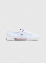 blanco zapatillas brady basicas Pepe Jeans 06X4636 mujer