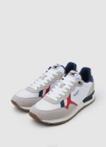blanco zapatillas brit combinadas Pepe Jeans 06X41182 hombres - Imagen 4