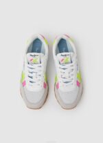 blanco zapatillas brit neon combinadas Pepe Jeans 06X41316 chica - Imagen 2