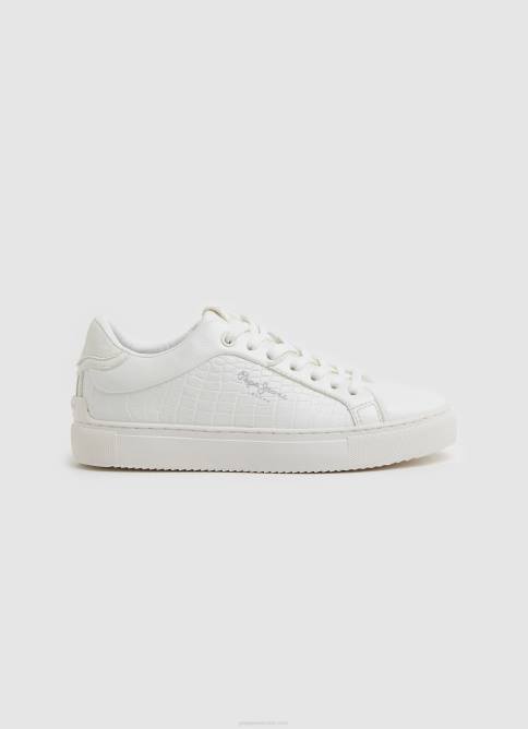 blanco_zapatillas_clasicas_adam_match_pepe_jeans_06x4586_mujer.jpg blanco zapatillas clásicas adam match Pepe Jeans 06X4586 mujer - Imagen 1