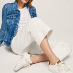 blanco zapatillas clásicas kenton max Pepe Jeans 06X4583 mujer