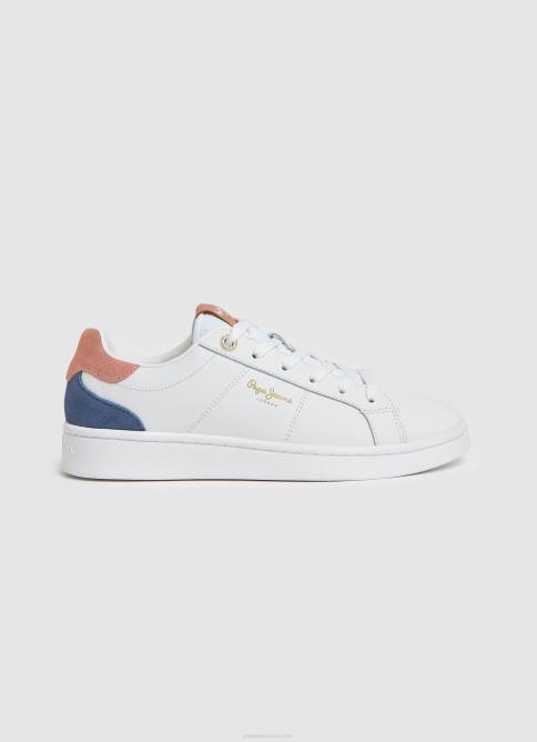 blanco_zapatillas_clasicas_milton_soft_pepe_jeans_06x4584_mujer.jpg blanco zapatillas clásicas milton soft Pepe Jeans 06X4584 mujer - Imagen 1