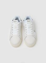 blanco zapatillas combinadas de malla milton Pepe Jeans 06X4612 mujer - Imagen 2