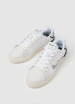 blanco zapatillas combinadas de malla milton Pepe Jeans 06X4612 mujer - Imagen 3