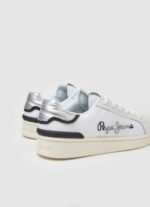 blanco zapatillas combinadas de malla milton Pepe Jeans 06X4612 mujer - Imagen 5