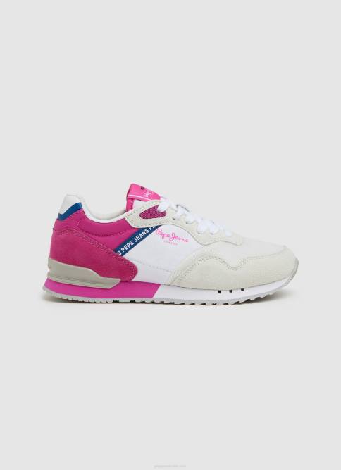 blanco_zapatillas_deportivas_basicas_london_pepe_jeans_06x41326_chica.jpg blanco zapatillas deportivas básicas london Pepe Jeans 06X41326 chica - Imagen 1