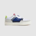 blanco zapatillas Kenton Master de piel Pepe Jeans 06X41526 chico