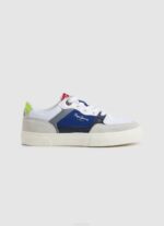 blanco zapatillas Kenton Master de piel Pepe Jeans 06X41526 chico