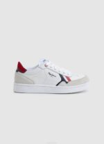 blanco zapatillas player britt de piel Pepe Jeans 06X41525 chico