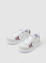 blanco zapatillas player britt de piel Pepe Jeans 06X41525 chico - Imagen 3
