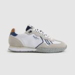 blanco zapatillas retro combinadas Pepe Jeans 06X41231 hombres