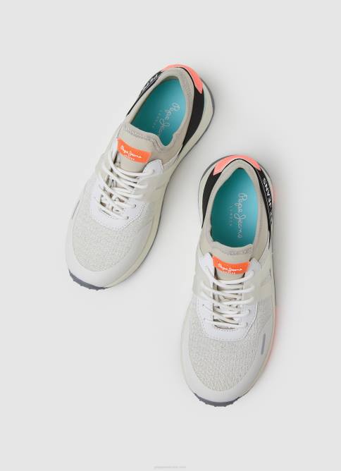 blanco zapatillas técnicas de verano joy tech Pepe Jeans 06X4606 mujer - Imagen 2