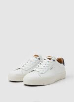 blanco zapatillas yogi originales de piel Pepe Jeans 06X41186 hombres - Imagen 4