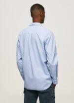 blanqueador azul camisa oxford de corte regular fabio Pepe Jeans 06X41027 hombres - Imagen 4