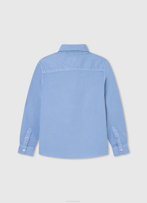 blanqueador azul camisa oxford marske regular fit Pepe Jeans 06X41656 chico - Imagen 2