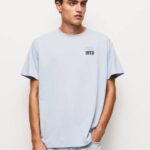 blanqueador azul playera con logo 1973 Pepe Jeans 06X4924 hombres