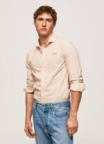blanquecino camisa lucus slim de popelina Pepe Jeans 06X41053 hombres - Imagen 2