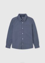 blanquecino camisa mapleton con cuello mao Pepe Jeans 06X41671 chico - Imagen 4