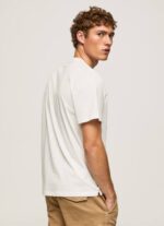 blanquecino camiseta con estampado de foto Pepe Jeans 06X4988 hombres - Imagen 4
