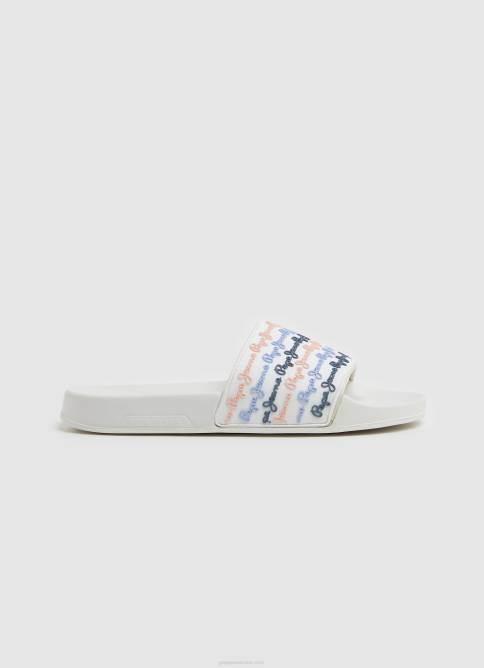 blanquecino chanclas de playa con juego deslizante Pepe Jeans 06X4691 mujer - Imagen 1