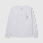 blanquecino jersey skater de algodón Pepe Jeans 06X41586 chico