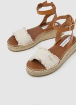 blanquecino sandalias kate de tela con cuña Pepe Jeans 06X4678 mujer - Imagen 3