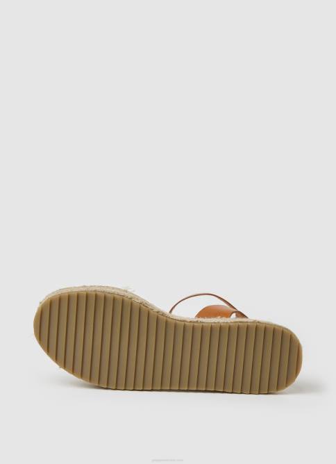 blanquecino sandalias kate de tela con cuña Pepe Jeans 06X4678 mujer - Imagen 5